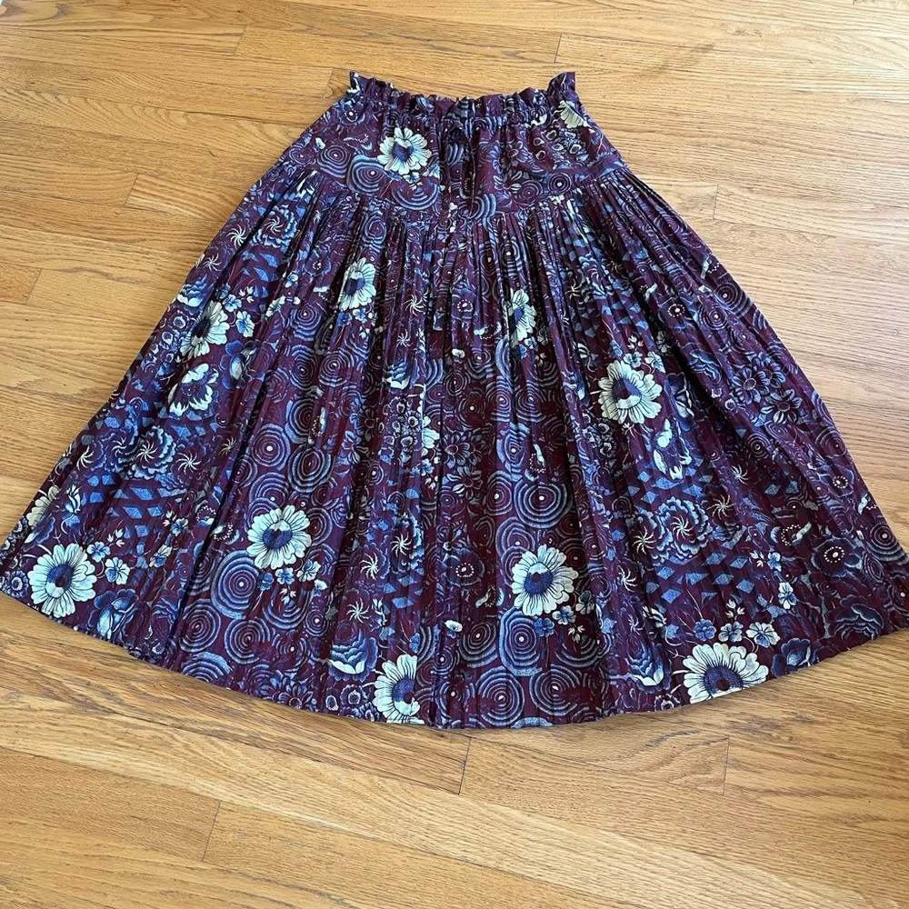 ULLA JOHNSON LOURDES MIDI SKIRT - Picture 1 of 9